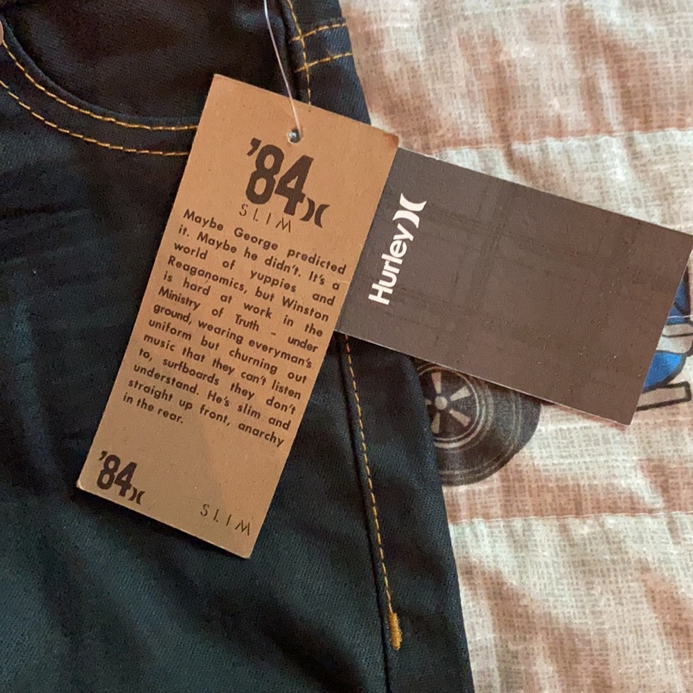 Hurley dark shiny jeans - Picture 4 of 6
